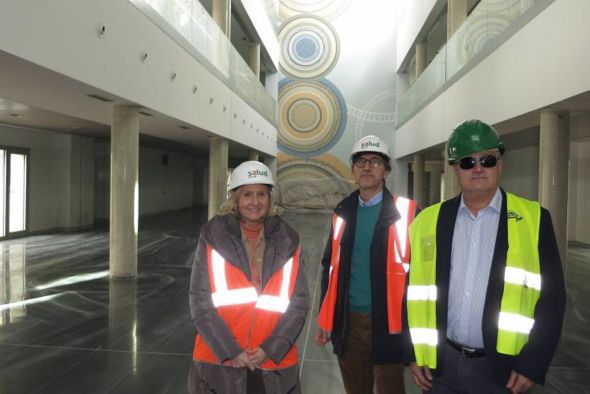 El acta de recepción de las obras del nuevo Hospital de Alcañiz tendrá lugar a mediados de marzo