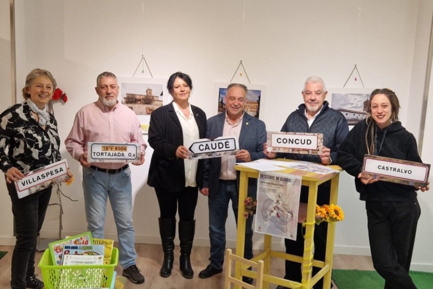 La exposición de fotografías ´Descubre mi barrio´ para conocer jugando las diez pedanías de Teruel se inaugura este jueves