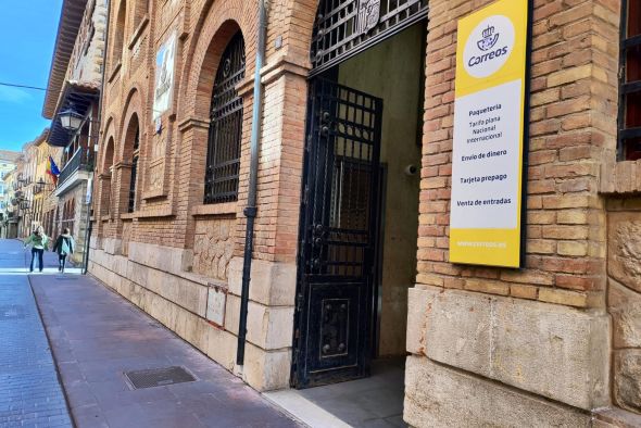 Las oficinas de Correos en Teruel reciben más de 313.000 visitas en 2023