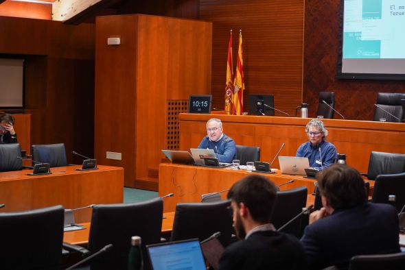 El movimiento ciudadano Teruel Existe denuncia la complacencia que ha habido en Aragón con las empresas de renovables