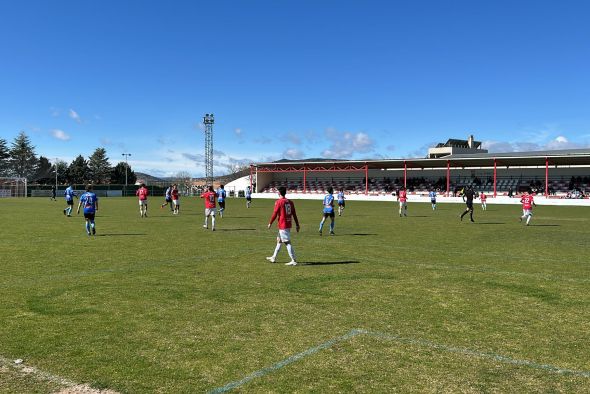 Calamocha y Binéfar se reparten el dominio y firman el empate a cero (0-0)