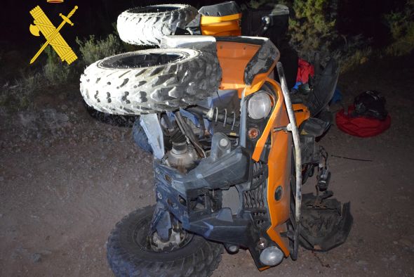 Un piloto de quad bebido y drogado provoca un accidente con dos heridos en San Agustín