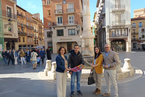 Teatro, música, libros y rosas para celebrar San Jorge en la ciudad de Teruel