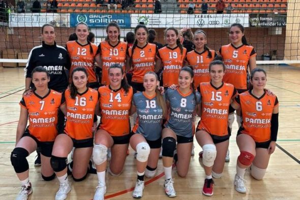 Fin de semana de copas autonómicas para las canteras de voley turolense