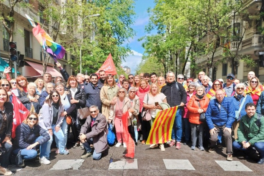 El PSOE Aragón muestra su apoyo unánime y cerrado a Pedro Sánchez