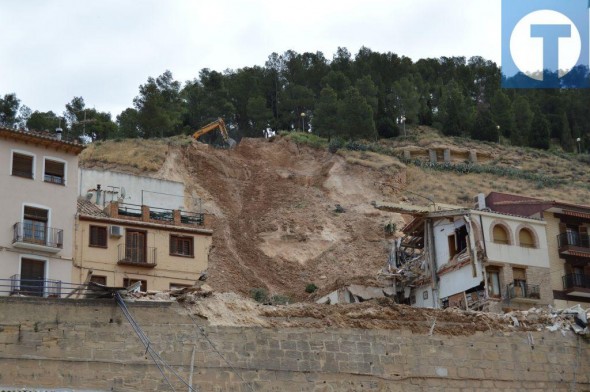 Técnicos externos al Ayuntamiento de Alcañiz empiezan a revisar hoy las viviendas desalojadas