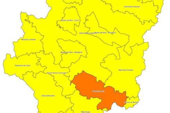 El Gobierno de Aragón activa la alerta naranja por riesgo de incendios en el Bajo Aragón, Sierra de Arcos y el Matarraña