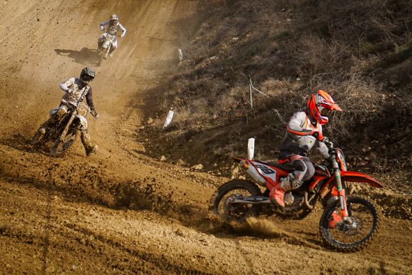 Alquézar logra  el tercer puesto en Calatayud  y continúa líder en el Campeonato de Aragón de Motocross