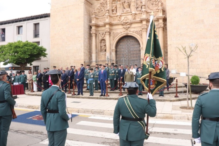 La Guardia Civil de Teruel celebra  el 180 aniversario de su nacimiento con un acto en Calamocha