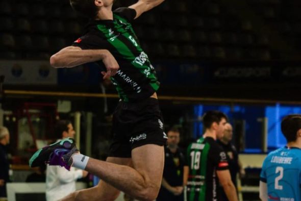 Petar Hristoskov, el nuevo martillo pilón del Pamesa Teruel Voleibol