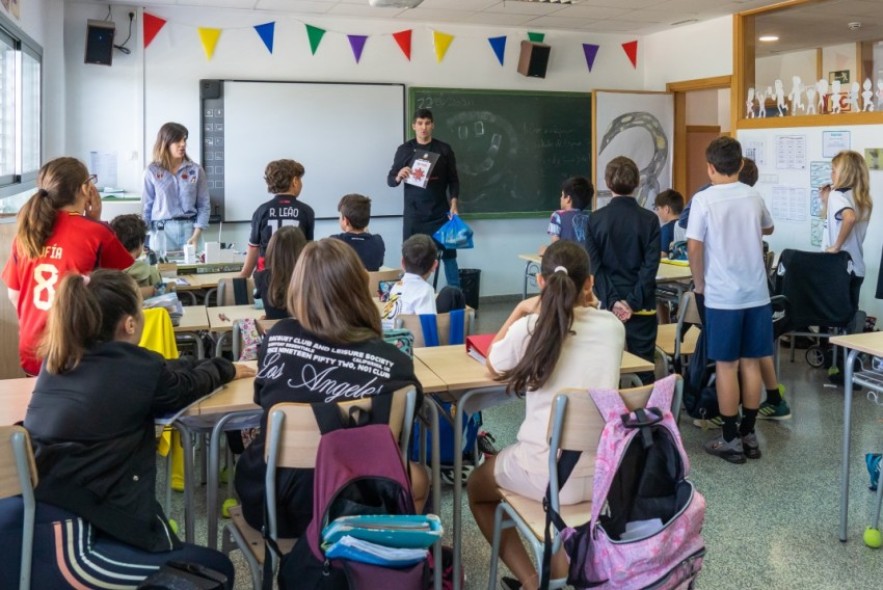 El Jamón de Teruel se da a conocer a 4.000 escolares de ocho colegios aragoneses