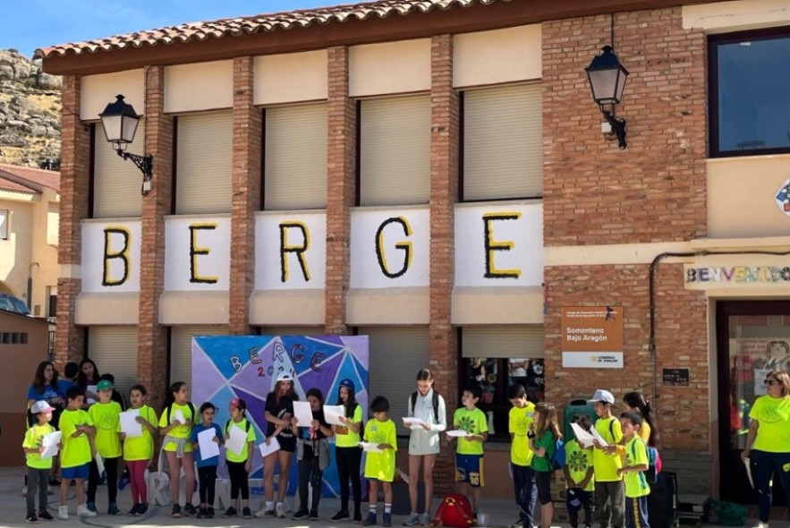 El Iron CRA del Somontano Bajo Aragón celebra la estabilización de 80 alumnos