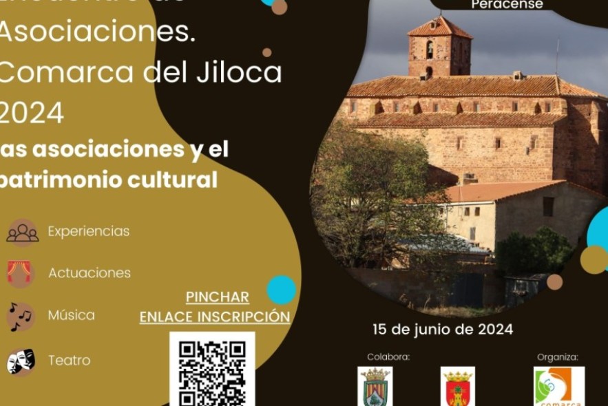 El Encuentro de Asociaciones de la Comarca del Jiloca se celebrará el 15 de junio en Villar del Salz y Peracense
