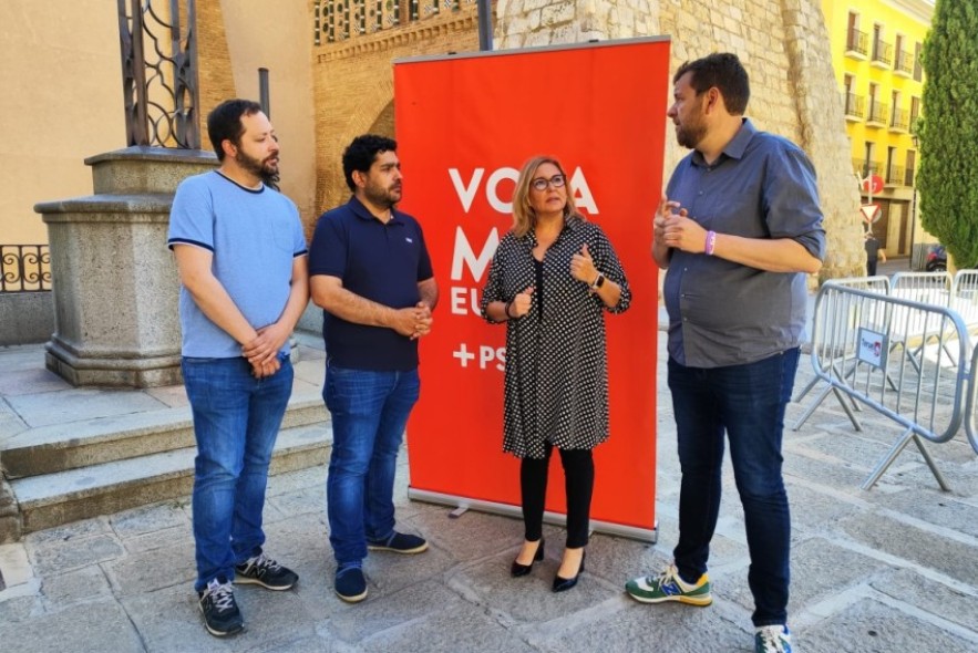El PSOE destaca la importancia de “frenar la ola reaccionaria” el 9 de junio en las urnas
