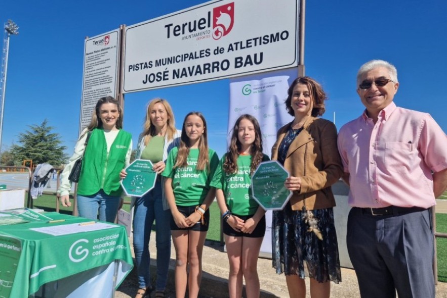 El Ayuntamiento de Teruel se ha sumado al manifiesto del día sin tabaco de la AECC y ha liberado de humo dos nuevos espacios: las pistas de atletismo José Navarro Bau y la zona deportiva de Los Planos