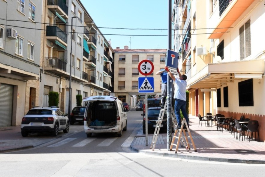 El Pasaje Belmonte de San José de Alcañiz pasa a ser de un sentido de circulación