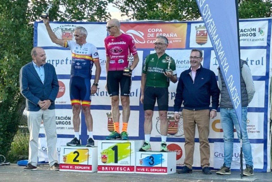 Juan Lanzuela, plata en la Copa de España de Briviesca