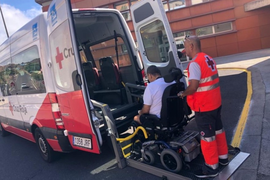 Cruz Roja Teruel trasladará hasta los colegios electorales a las personas con movilidad reducida para que puedan votar el domingo en las elecciones europeas