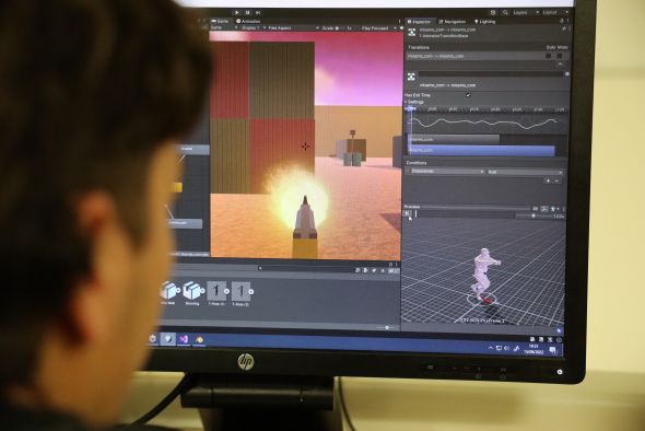 La UVT convoca un curso de animación de personajes para videojuegos