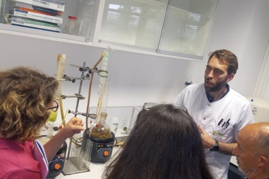 El Centro de Innovación en Bioeconomía Rural de Teruel acoge un curso sobre la transformación y propiedades de Plantas Aromáticas y Medicinales