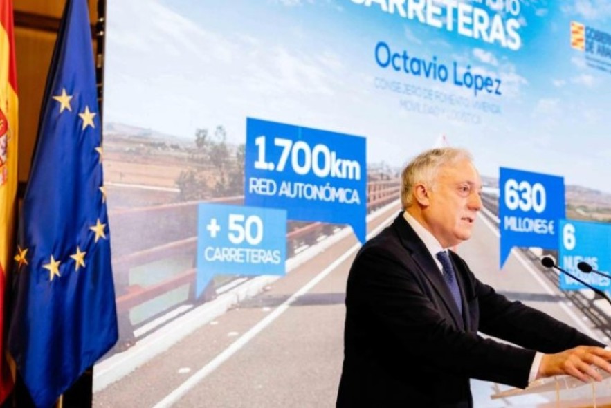 Octavio López y las concesionarias dan el pistoletazo de salida al Plan Extraordinario de Carreteras