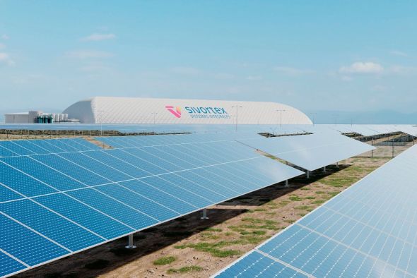 Sivortex propone en Teruel un parque que combina generación fotovoltaica y almacenamiento con CO2