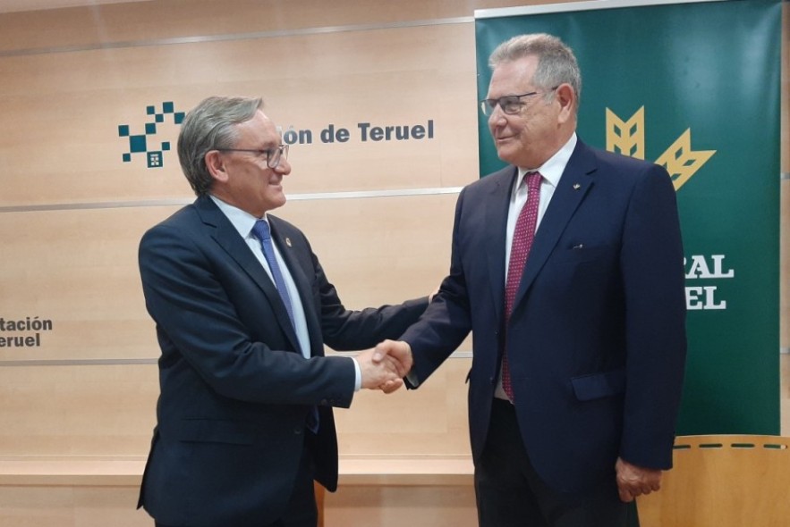 La Diputación de Teruel y Caja Rural de Teruel suscriben un nuevo convenio de apoyo a las ferias agropecuarias, agroalimentarias y medioambientales