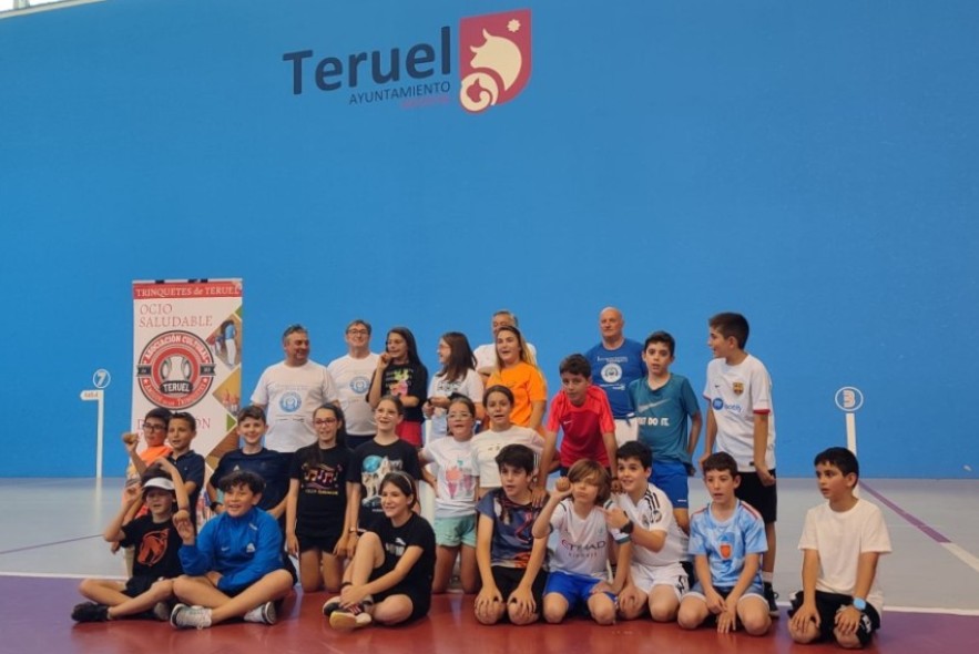 Jornada sobre Pelota en el Colegio el Ensanche de Teruel