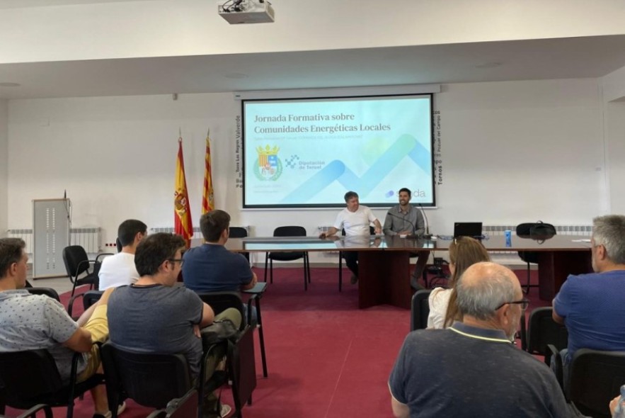 Comienzan las charlas de la DPT sobre el potencial de las comunidades energéticas en la provincia de Teruel