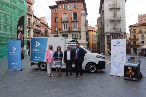 Las calles de Teruel ya tienen un nuevo vehículo de sostenibilidad
