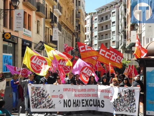 La despoblación planea sobre la manifestación del Primero de Mayo en la capital