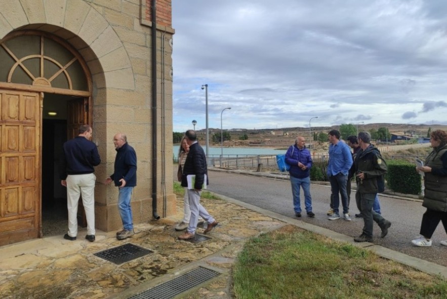 El único corzo al que se colocó un localizador tras ser rescatado en el Canal Calanda-Alcañiz está vivo y su GPS “sigue dando señales”