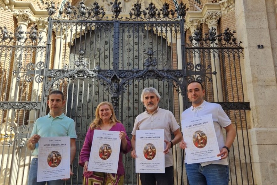 El tradicional concierto en honor de Santa Emerenciana rendirá homenaje a Vidal Muñoz Garrido