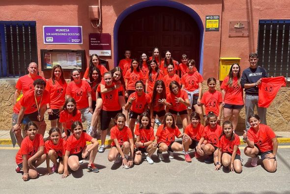 Muniesa acoge dos campus del Fútbol Sala César Augusta femenino