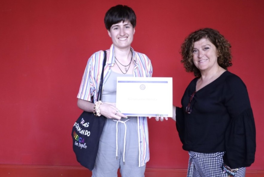 Una estudiante de Magisterio de Teruel gana el premio al TFG sobre diversidad sexual de la Universidad de Zaragoza