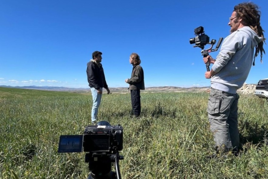 Marcos Garcés narra en ‘Revivir el campo’ sus prácticas de agricultura ecológica en Bañón