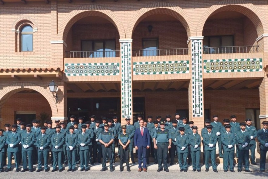 La Guardia Civil incorpora 54 agentes a sus servicios de seguridad ciudadana en la provincia de Teruel
