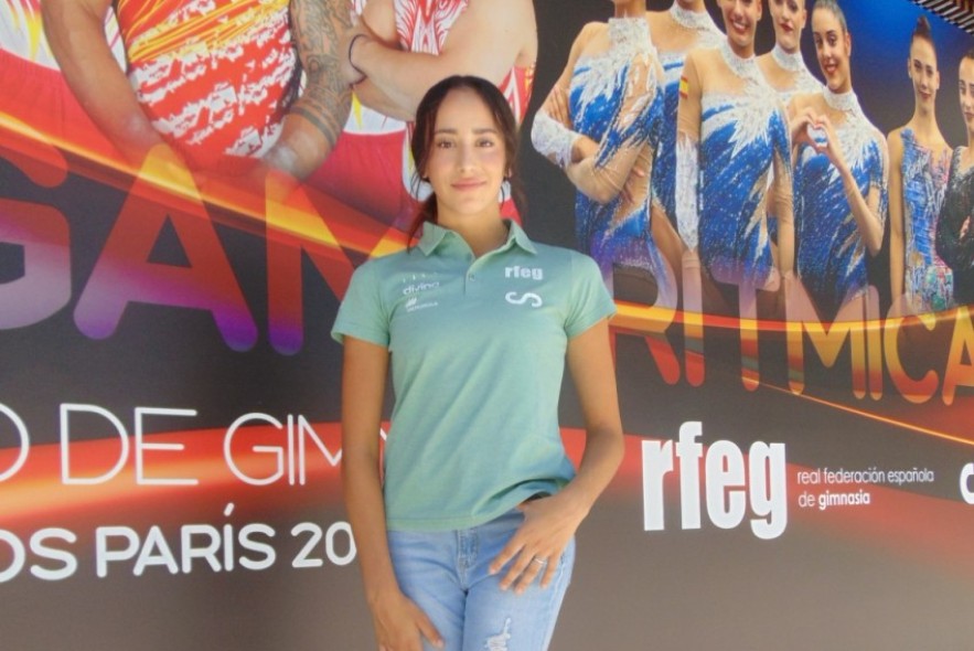 Alba Bautista, gimnasta olímpica turolense: “La gimnasia rítmica es un equilibrio perfecto entre el deporte y el arte”