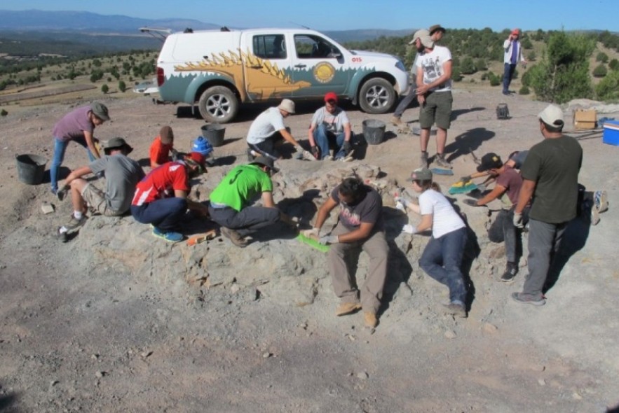 Riodeva, cuna del dinosaurio más grande de Europa, escenario de XXIII Curso de Paleontología y desarrollo de la UVT