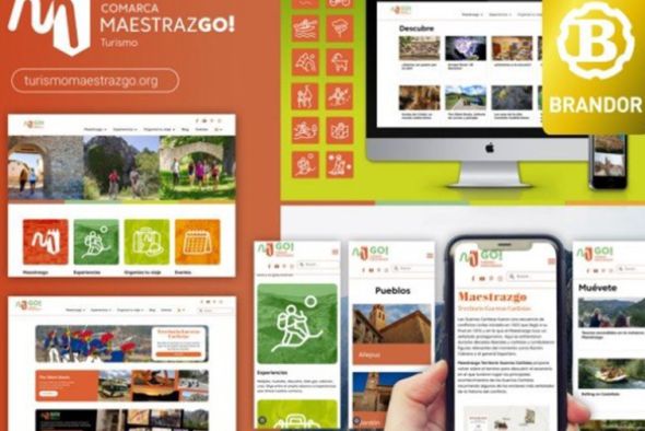 La web de la Comarca del Maestrazgo recibe un premio internacional  de excelencia turística