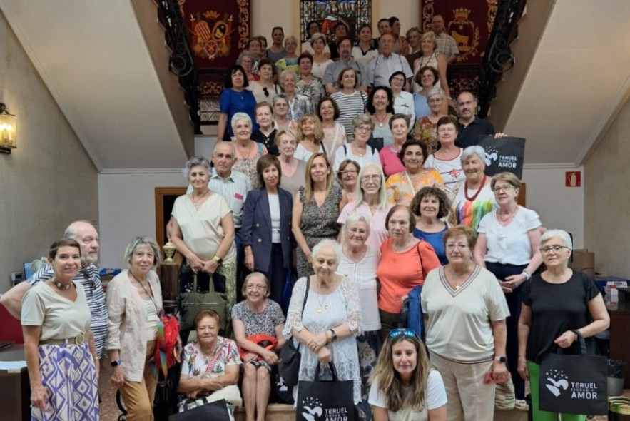 Visita de la Formación ANFE al Ayuntamiento de Teruel