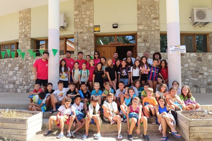 Éxito de participación en los campamentos de la Comarca Comunidad de Teruel