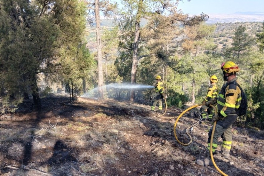 El incendio de Corbalán queda controlado