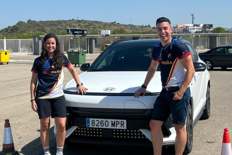 Laura Aparicio, en plena preparación para las “olimpiadas” del motor