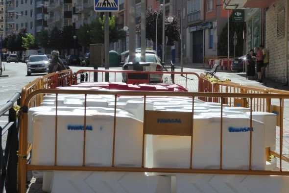 Todo listo para el comienzo de las obras de la avenida Sagunto a partir del próximo lunes