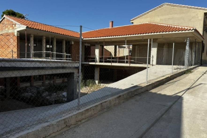 La nueva escuela infantil de Calanda encara la tercera de cuatro fases y abrirá en 2025