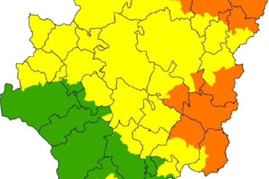 La Comarca Bajo Aragón se suma a la alerta naranja por riesgo de incendios junto a las de Gúdar-Javalambre y Matarraña