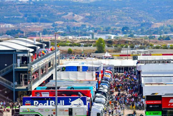 Casi 6.000 personas para dar vida al Gran Premio de Aragón de MotoGP en Alcañiz