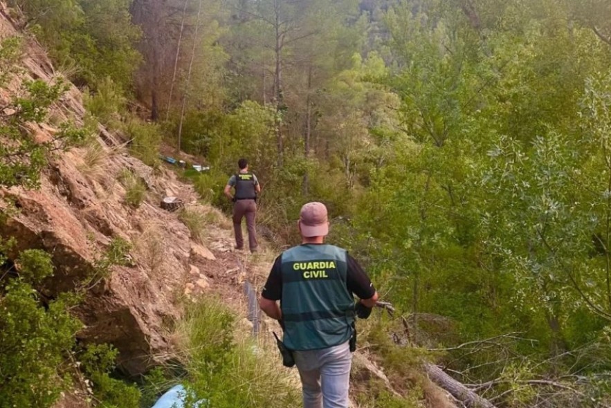 La jueza envía a prisión al detenido en Castellote tras una operación antidroga