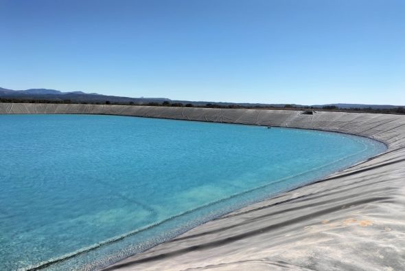 Las dos balsas destinadas al riego de la trufa en Sarrión contarán con placas fotovoltaicas